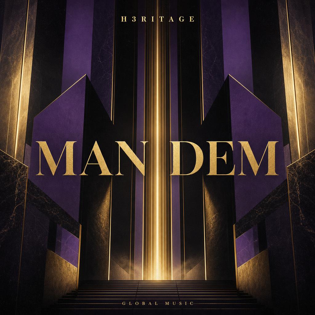 H3RITAGE — Man Dem single official cover artwork