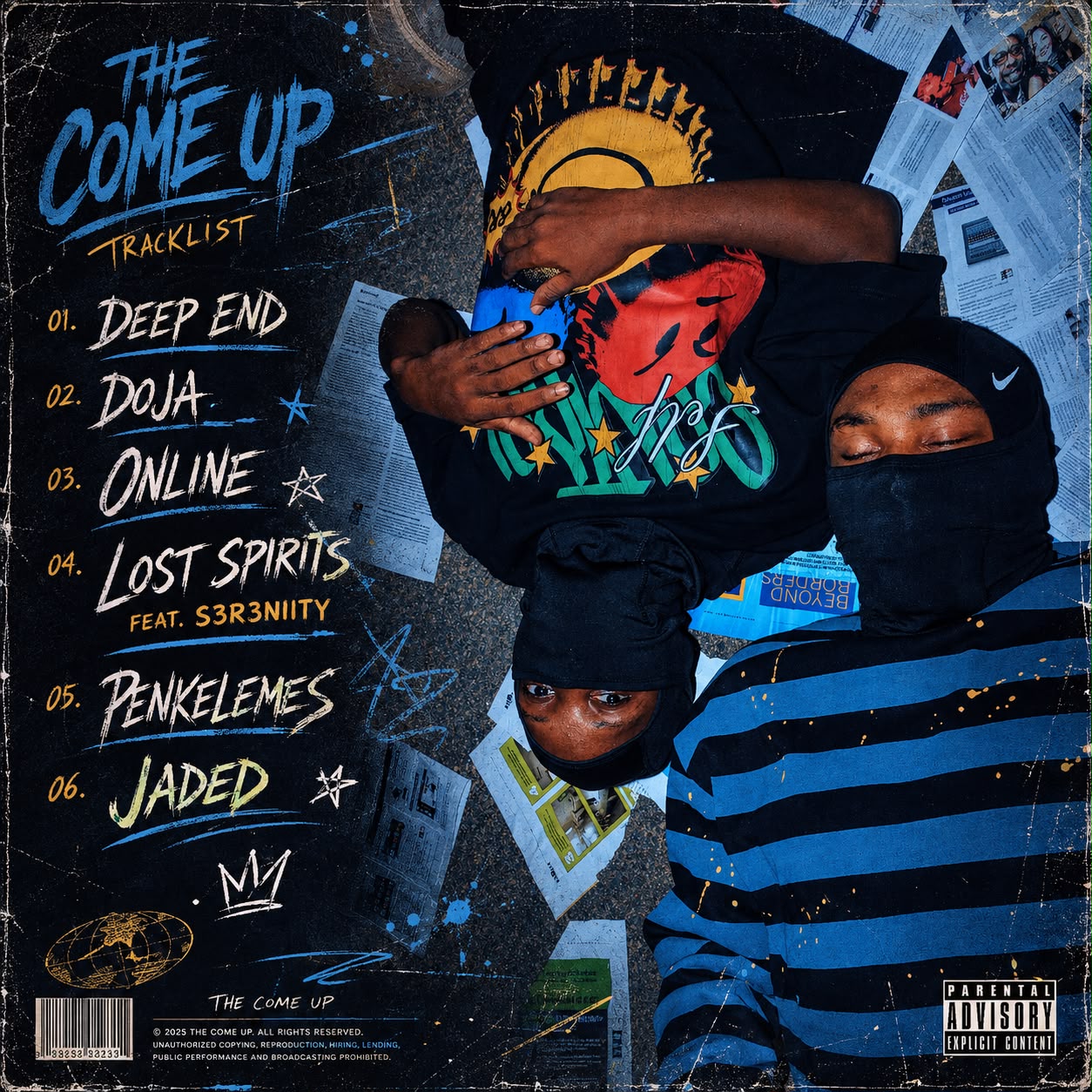 H3RITAGE — The Come Up EP official cover artwork and tracklist